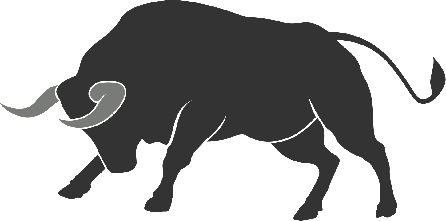 bull_horn_left Bull illustration
